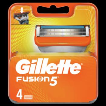 GILLETTE Fusion Náhradné hlavice 4 ks