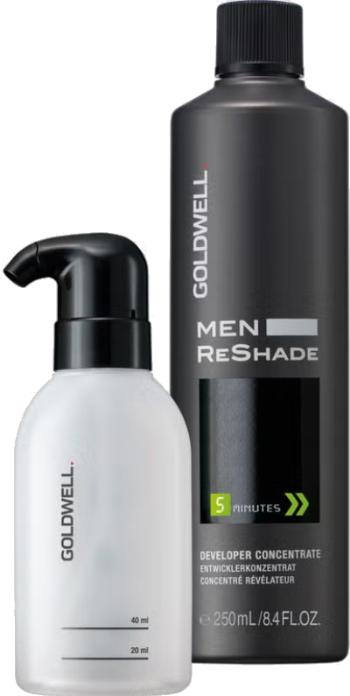 Goldwell Súprava na tónovanie šedín u mužov Goldwell (Men ReShade Developer Concentrate & Applicator Set) 250 ml