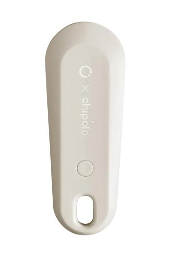 Kľúčenka s bluetooth lokalizátorom Orbitkey x Chipolo 6,5 x 2,5 cm béžová farba