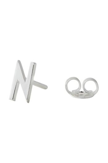 Strieborná náušnica Design Letters 90401000N
