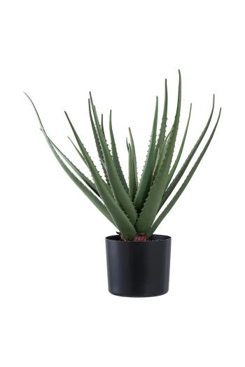 Umelá rastlina v kvetináči House Nordic Aloe Vera zelená farba