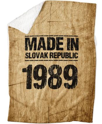Deka Made In (rok: 1989, Podšitie baránkom: ÁNO)
