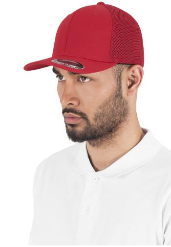 Urban Classics Flexfit Tactel Mesh red - S/M