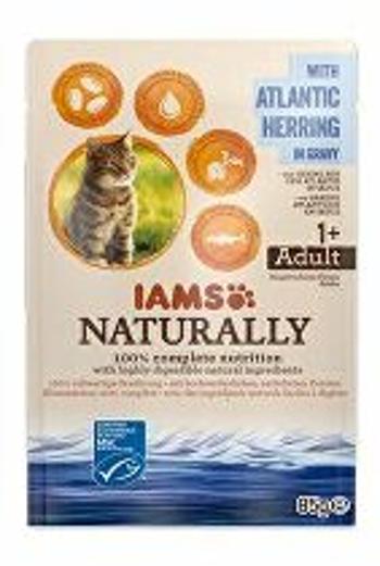 Iams Cat sleď v omáčke 85g + Množstevná zľava