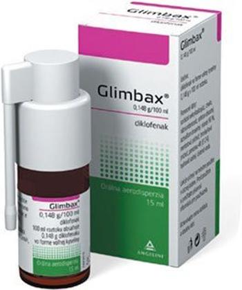 Glimbax sprej do hrdla 15 ml