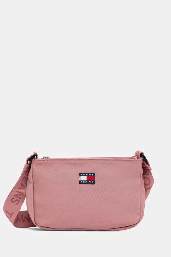 Kabelka Tommy Jeans oranžová farba, AW0AW17544
