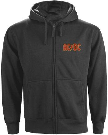 AC/DC Mikina Logo Charcoal 2XL