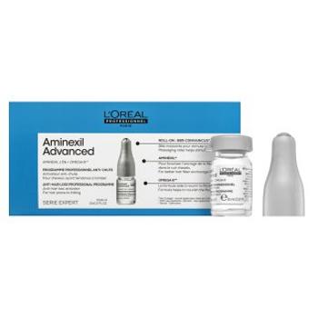 L´Oréal Professionnel Série Expert Aminexil Advanced Anti-Hair Loss Professional Programme vlasová kúra proti vypadávaniu vlasov 10 x 6 ml