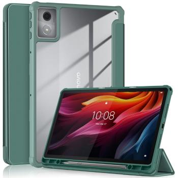 CRYSTAL Zaklápacie puzdro Lenovo Tab K11 Plus zelené