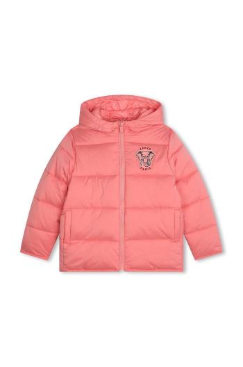 Detská bunda Kenzo Kids ružová farba, K60725.G