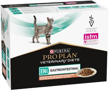 Purina VD Feline - EN Gastroint. Salmon kapsičky pre mačky 10x85g