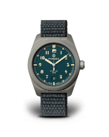 Formex Field Automatic Petrol Blue Field Nylon-Velcro Blue Strap 0660.1.6533.133