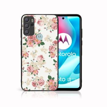 MY ART Silikónový obal Motorola Moto G60s PINK ROSES (016)