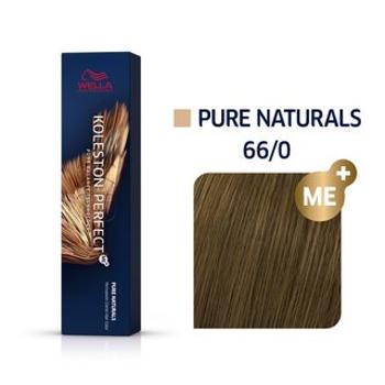 Wella Professionals Koleston Perfect Me+ Pure Naturals profesionálna permanentná farba na vlasy 66/0 60 ml