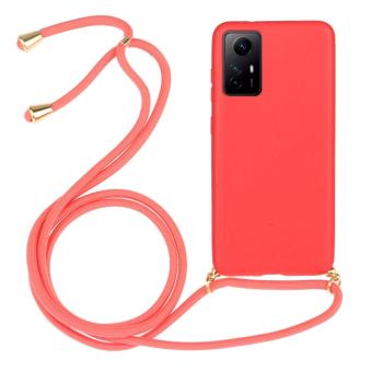 ROPE Kryt so šnúrkou Xiaomi Redmi Note 12S červený