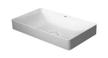 DURAVIT - DuraSquare Umývadlová misa, 60x36 cm, DuraCeram, s WonderGliss, alpská biela 23556000001