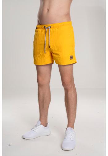 Urban Classics Block Swim Shorts chrome yellow - XL