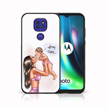 MY ART Silikónový obal Motorola Moto G9 Play / E7 Plus LOVING MOM (115)