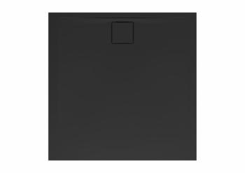 Sprchová vanička štvorcová SAT Vision 90x90 cm liaty mramor čierna SATSVVI90QC
