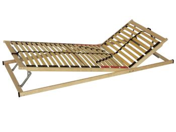 KONDELA Double Expert T5 polohovateľný lamelový rošt 80x200 cm prírodná