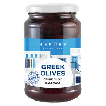 HERMES Kalamata čierne olivy bez kôstky 170 g