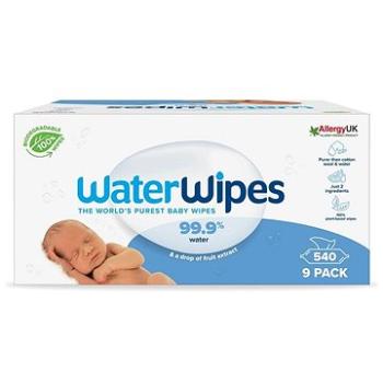 Waterwipes 100 % BIO odbúrateľné obrúsky 9× 60 ks (5099514400159)