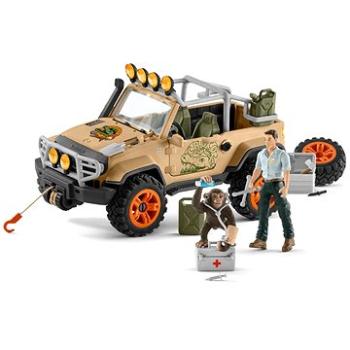 Schleich 42410 4 × 4 terénne auto s navijakom (4059433572857)