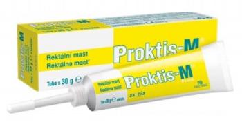 PROKTIS M Plus rektálna masť na hojenie rán 30 g