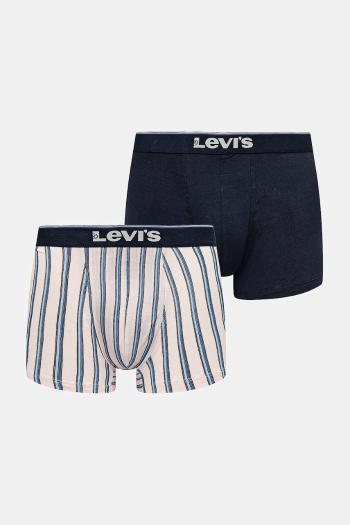 Boxerky Levi's 2-pak tmavomodrá farba, 37149-1118
