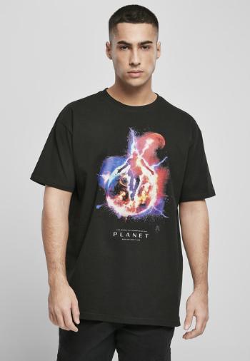 Mr. Tee Electric Planet Oversize Tee black - XS