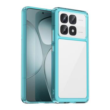 CRYSTAL Ochranný obal pre Xiaomi 14T Pro tyrkysový
