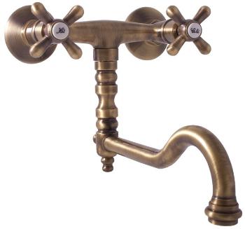 RAV Slezák RAV Slezák - Vodovodné batérie drezová MORAVA STARÁ MOSADZ, Farba: stará mosadz, Rozmer: 150 mm MK101.5 / 29SM