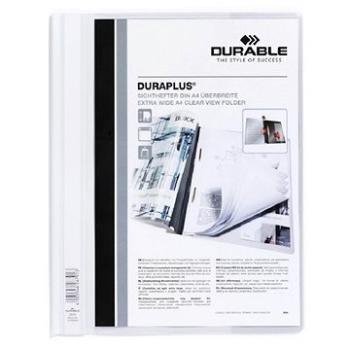 DURABLE A4, plastový, s vreckom, biely (257902)