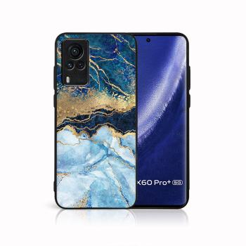 MY ART Ochranný obal Vivo X60 Pro 5G -BLUE MARBLE (141)