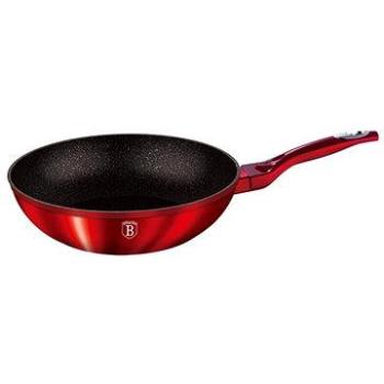 BerlingerHaus WOK Panvica 28 cm Burgundy Metallic Line (BH-1267)