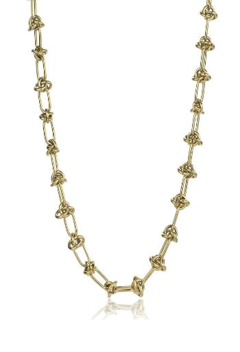 Marc Malone Pozlátený náhrdelník z ocele Jordan Gold Necklace MCN24011G