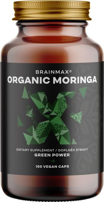 BRAINMAX Organic Moringa 100 kapsúl