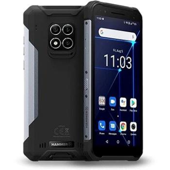 myPhone Hammer Construction strieborná (SMARTFON HAMMER CONSTRUCTION srebrny) + ZDARMA SIM karta Radosť – Prvú Nekonečnú Radosť si vyskúšaj na týždeň zadarmo!