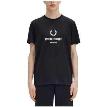 Fred Perry  -  Tričká s krátkym rukávom Čierna