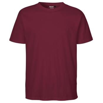 Neutral Tričko z organickej Fairtrade bavlny - Bordeaux | XXL