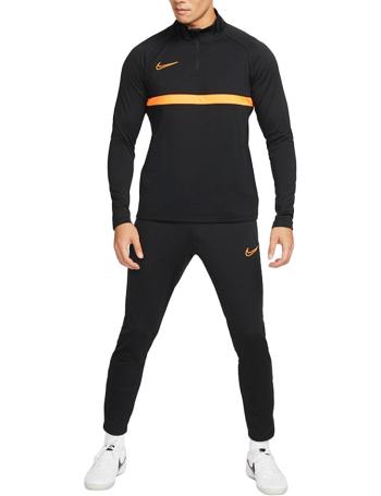 Černooranžová pánská mikina Nike vel. 2XL