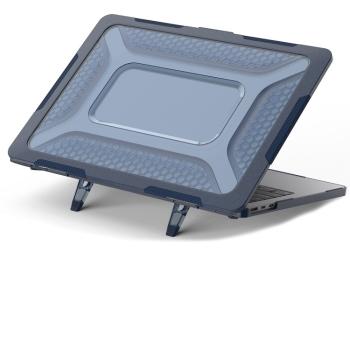 ENKAY RUGGED Ochranný set pre Apple Macbook Air 13 A2681 modrý