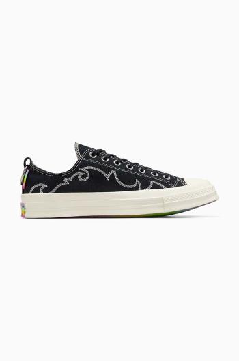 Tenisky Converse Chuck 70 OX Pride čierna farba, A10215C