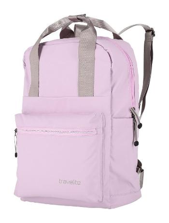 Travelite Basics Canvas Backpack Purple