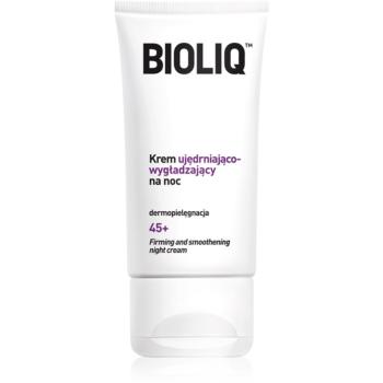 Bioliq 45+ liftingový a spevňujúci nočný krém pre vyhladenie kontúr 50 ml