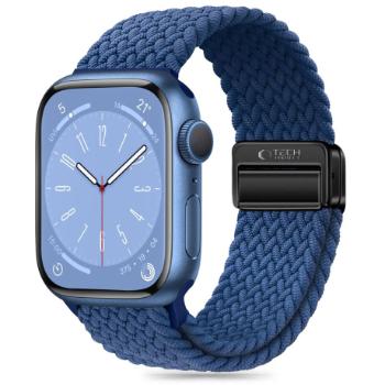 Tech-Protect Nylon Mag remienok na Apple Watch 42/44/45/49mm, montego blue