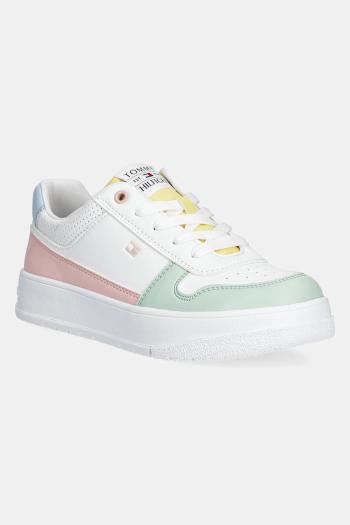 Detské tenisky Tommy Hilfiger biela farba, T3A9-33740