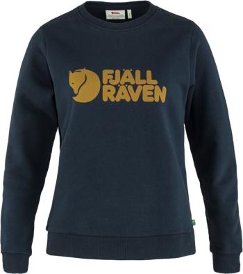 Fjällräven Logo Sweater W Dark Navy/Chestnut S Outdoorová mikina