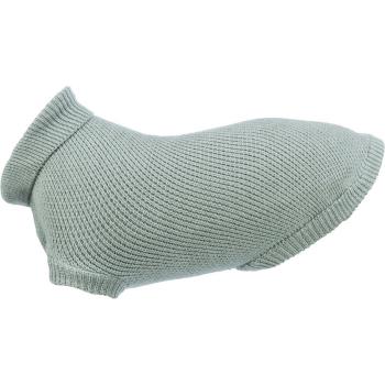 TRIXIE CityStyle Berlin Sveter pre psov zelený 1 kus, Veľkosť oblečku: S 33 cm