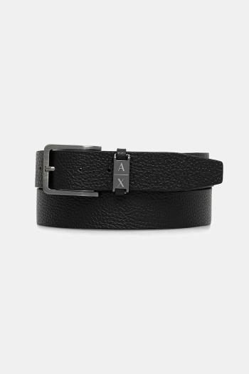 Opasok Armani Exchange čierna farba, XM001099 AF13990